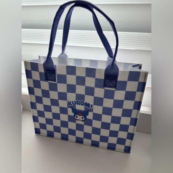 Nwt brand new Sanrio Characters Kuromi  tote bag hello kitty
13 inch*10inch*3inc - Picture 5 of 6